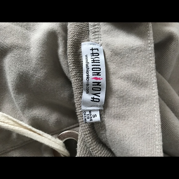 Lace up sweat shirt - Picture 4 of 4